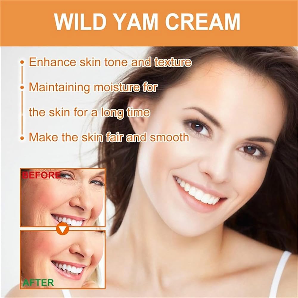 ELDEMA Wild Yam Cream - Annas Wild Yam Cream Organic for Hormone Balance, Women's Organic ELDEMA