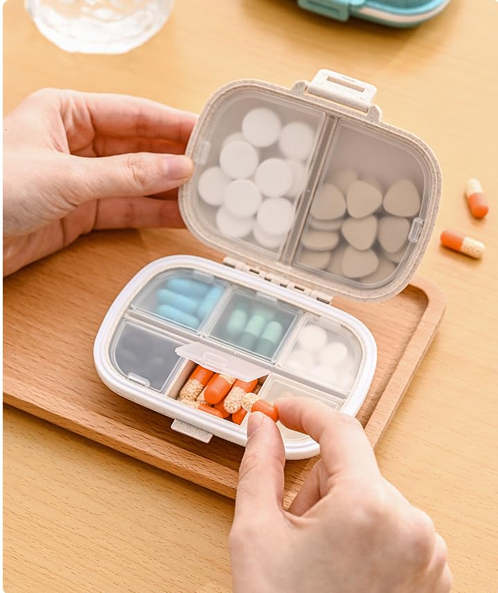 Nature Made Prenatal Multi + DHA, 150 Softgels Bundle with a Travel Pill Organizer