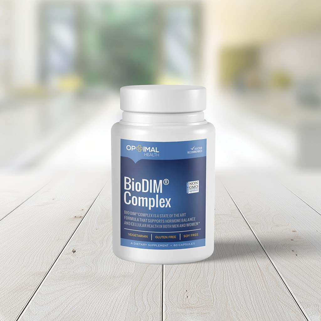 OPTIMALHEALTH BioDIM (Diindolylmethane) Complex | Supports Hormone Balance, Cellular Health OPTIMALHEALTH