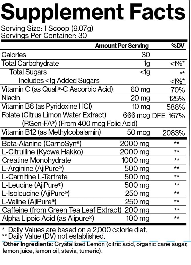 Do Vitamins PurePump - All-Natural Clean Preworkout Powder, Boost Energy, Focus Do Vitamins