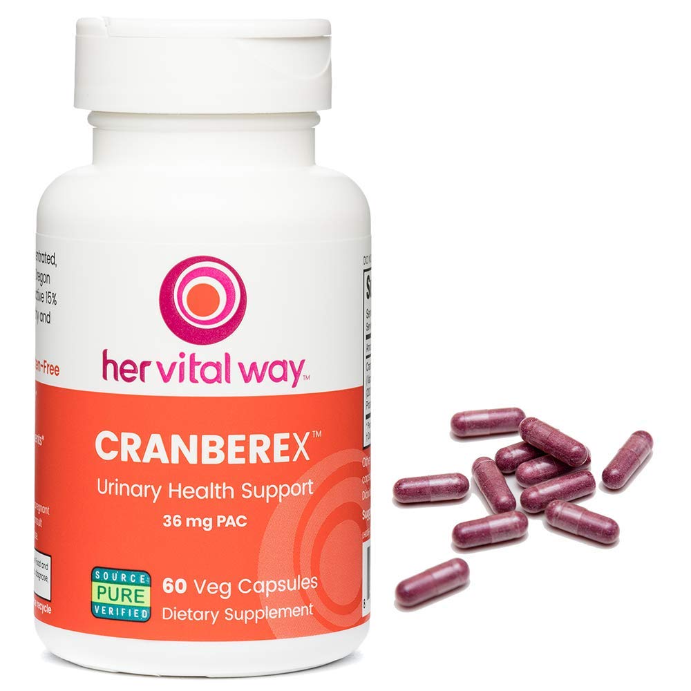her vital way Cranberex - Cranberry Pills for Women and Men - Cranberry Supplement her vital way