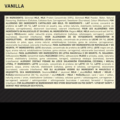Optimum Nutrition High Protein Shake Bottles, Ready To Drink Healthy Snacks, No added Optimum Nutrition