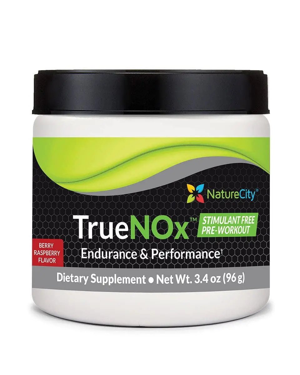 NatureCity True-NOx Nitric Oxide Supplements for Men and Women - Pre-Workout Booster