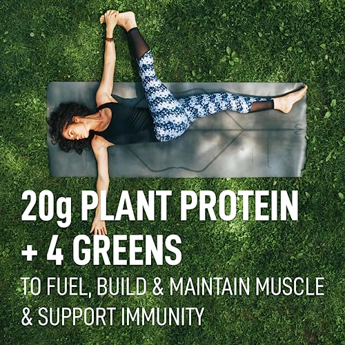LeanFit Plant-Based Protein & Greens Natural Vanilla – 20g Plant Protein + 4 Leafy Greens LeanFit