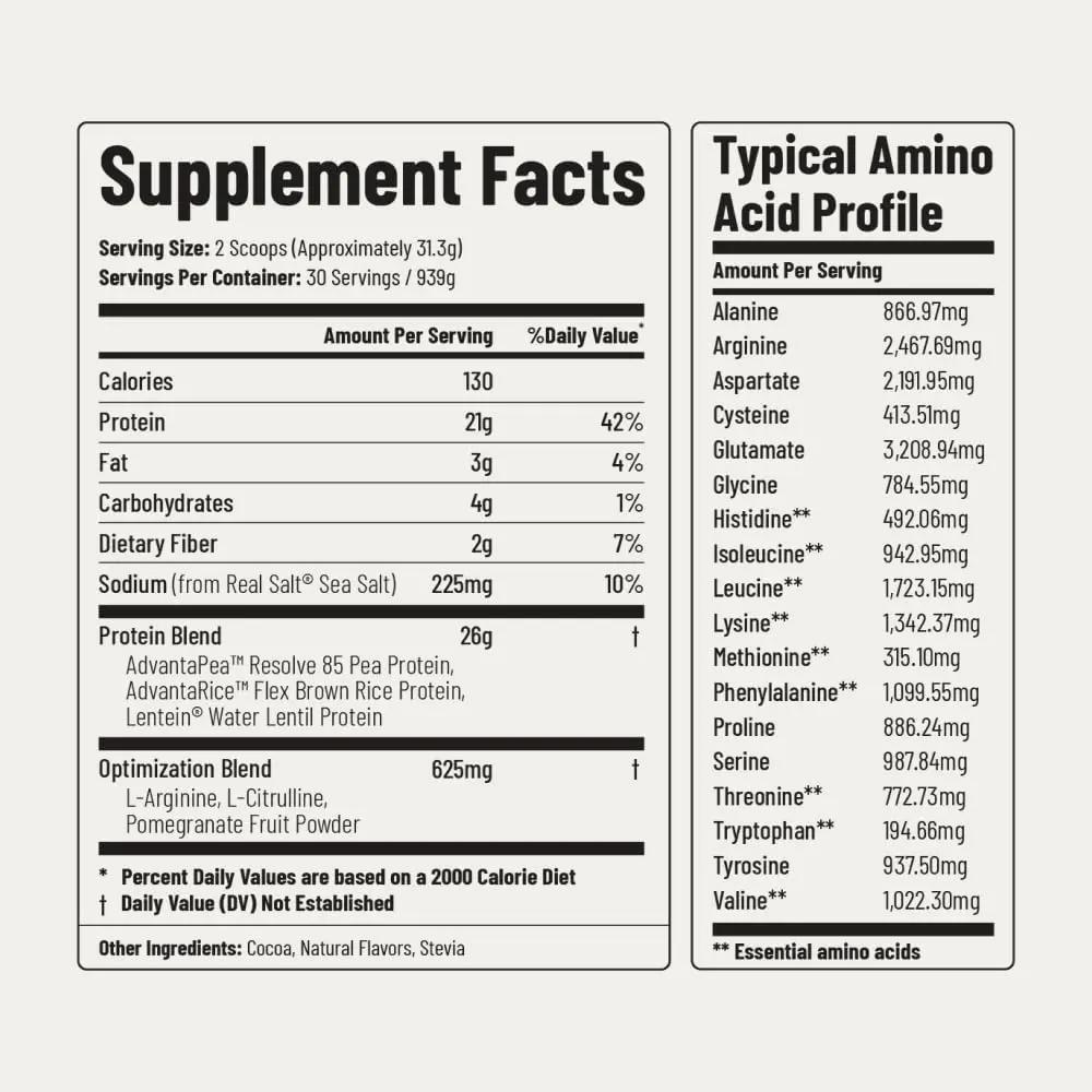 Snap Supplements 100% Plant Based Protein Powder Stick Packs with Nitric Oxide Booster (10 Pack, Variety Pack)