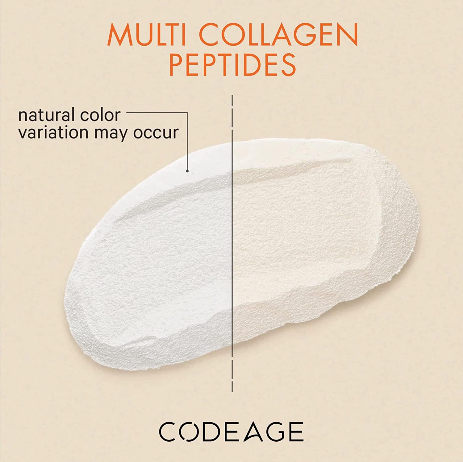 Codeage Multi Collagen Protein Powder Peptides, Hydrolyzed, Type I, II, III, V, X Grass Fed All in One Super Bone Codeage