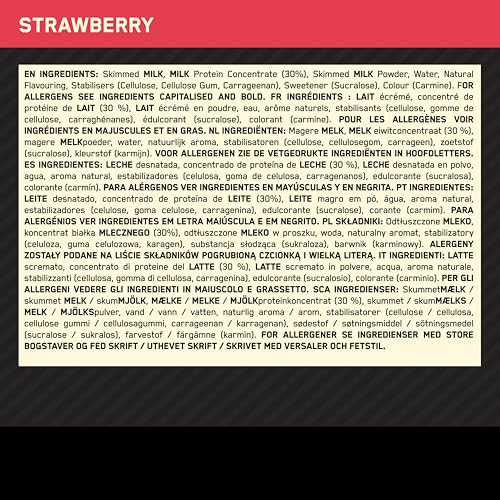 Optimum Nutrition High Protein Shake Bottles, Ready To Drink Healthy Snacks, No added Optimum Nutrition