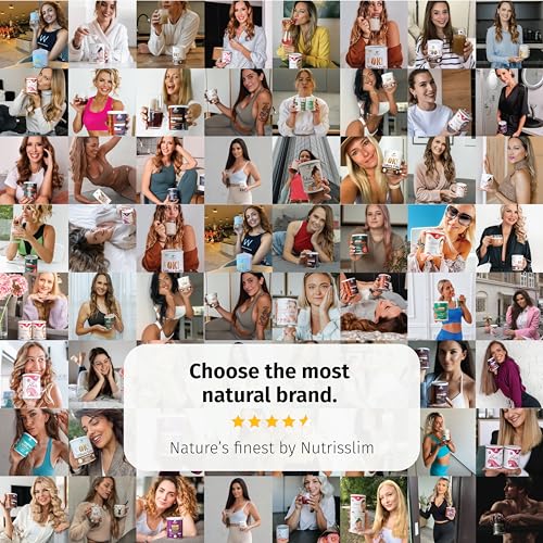 Nature's Finest by Nutrisslim Collagen Skincare | Fish Collagen Powder Naticol (5000mg) with MSM, Vitamin C, Ashwagandha Nature's Finest by Nutrisslim