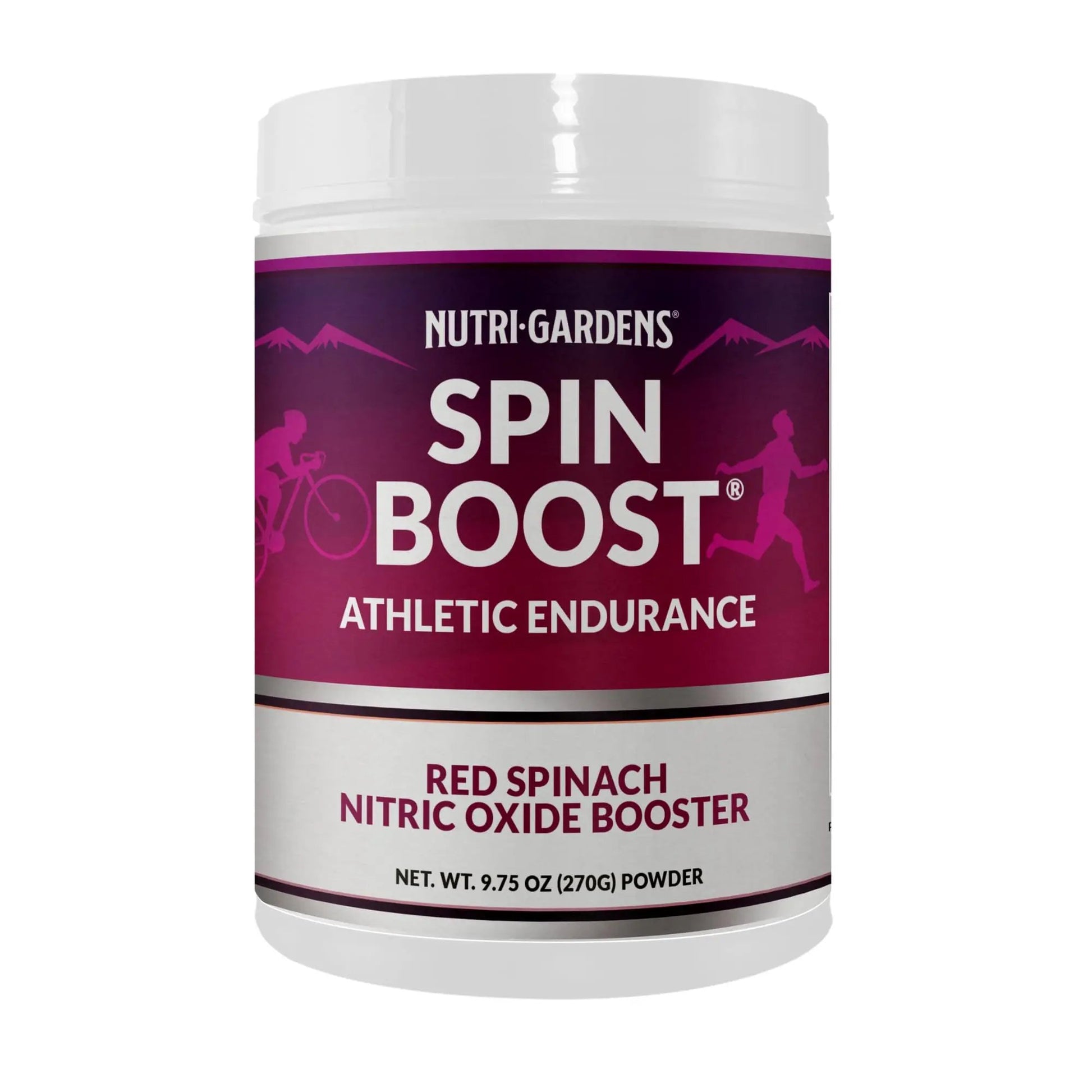 Nutrigardens Spin Boost Nitric Oxide Red Spinach Nitrate Pre-Workout Powder Concentrated