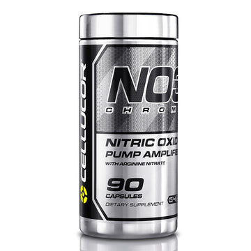 Cellucor NO3 Chrome Nitric Oxide Supplements with Arginine Nitrate for Muscle Pump