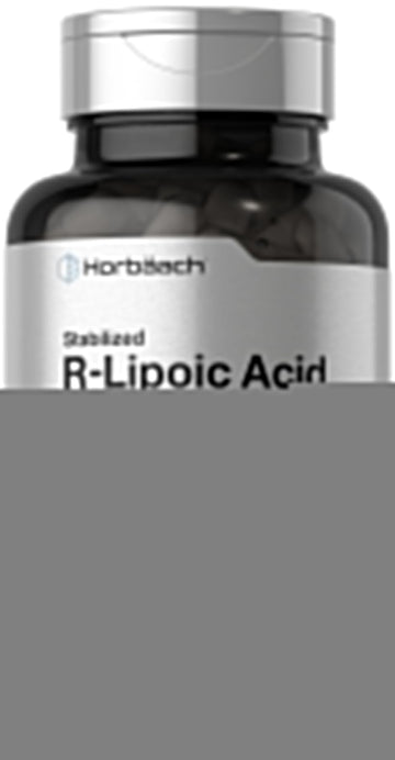 R-Lipoic Acid 100 mg | 120 Capsules | with Biotin Optimizer | Non-GMO, Gluten Free