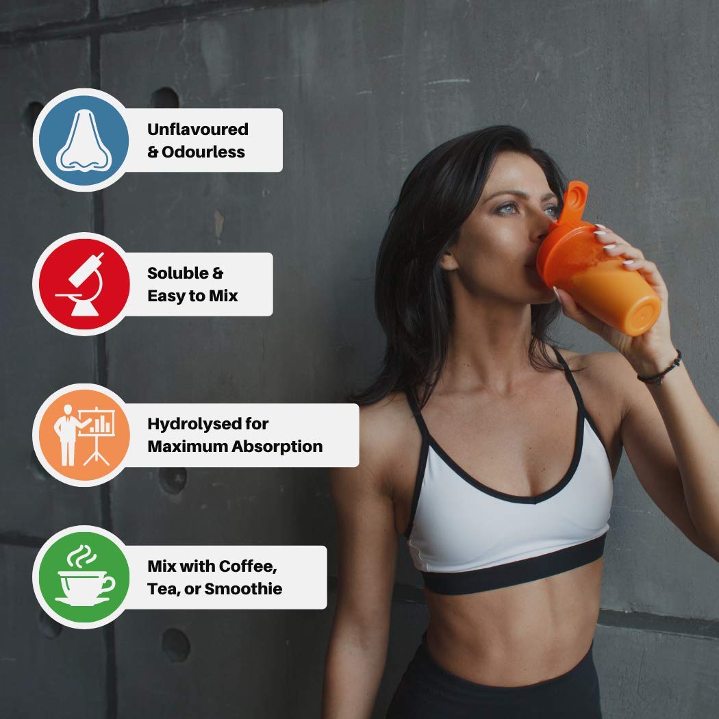 Marine Collagen Peptides (400g) | Hydrolysed from Wild Caught North SEA Cod Miracle Greens