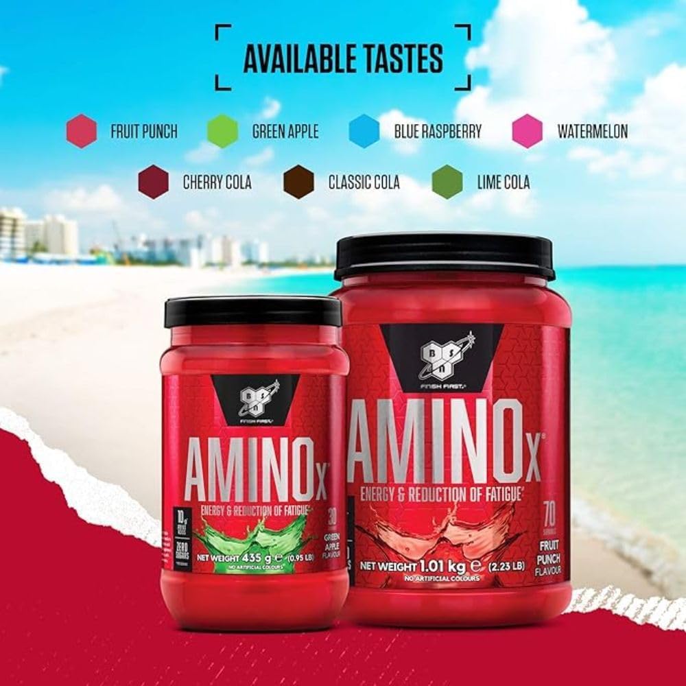BSN Nutrition Amino X Supplement with Vitamin D, Vitamin B6 and Amino Acids BSN