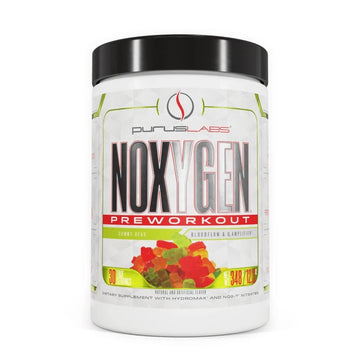 Purus Labs NOXYGEN PREWORKOUT Powder, 30 Servings (Gummy Bear)
