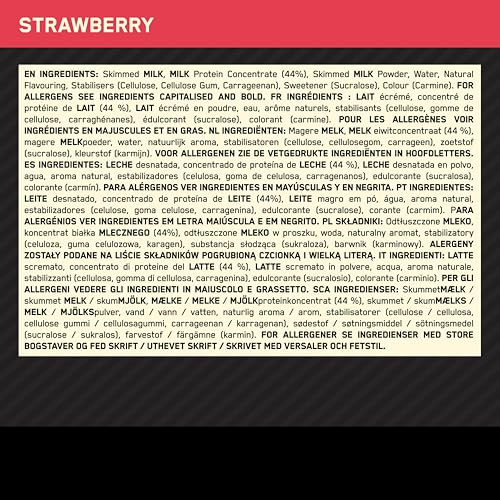 Optimum Nutrition High Protein Shake Bottles, Ready To Drink Healthy Snacks, No added Optimum Nutrition