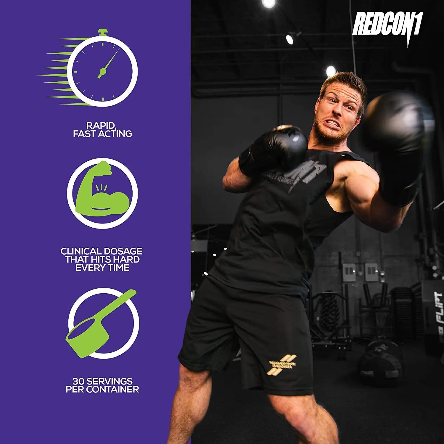 REDCON1 Total War Preworkout (Sour Gummy Bear) & Big Noise Non-Stim Preworkout Powder (Watermelon) Stack - Pre Workout Duo for Energy, Focus & Endurance - Keto (2 Products, 30 Servings Each)