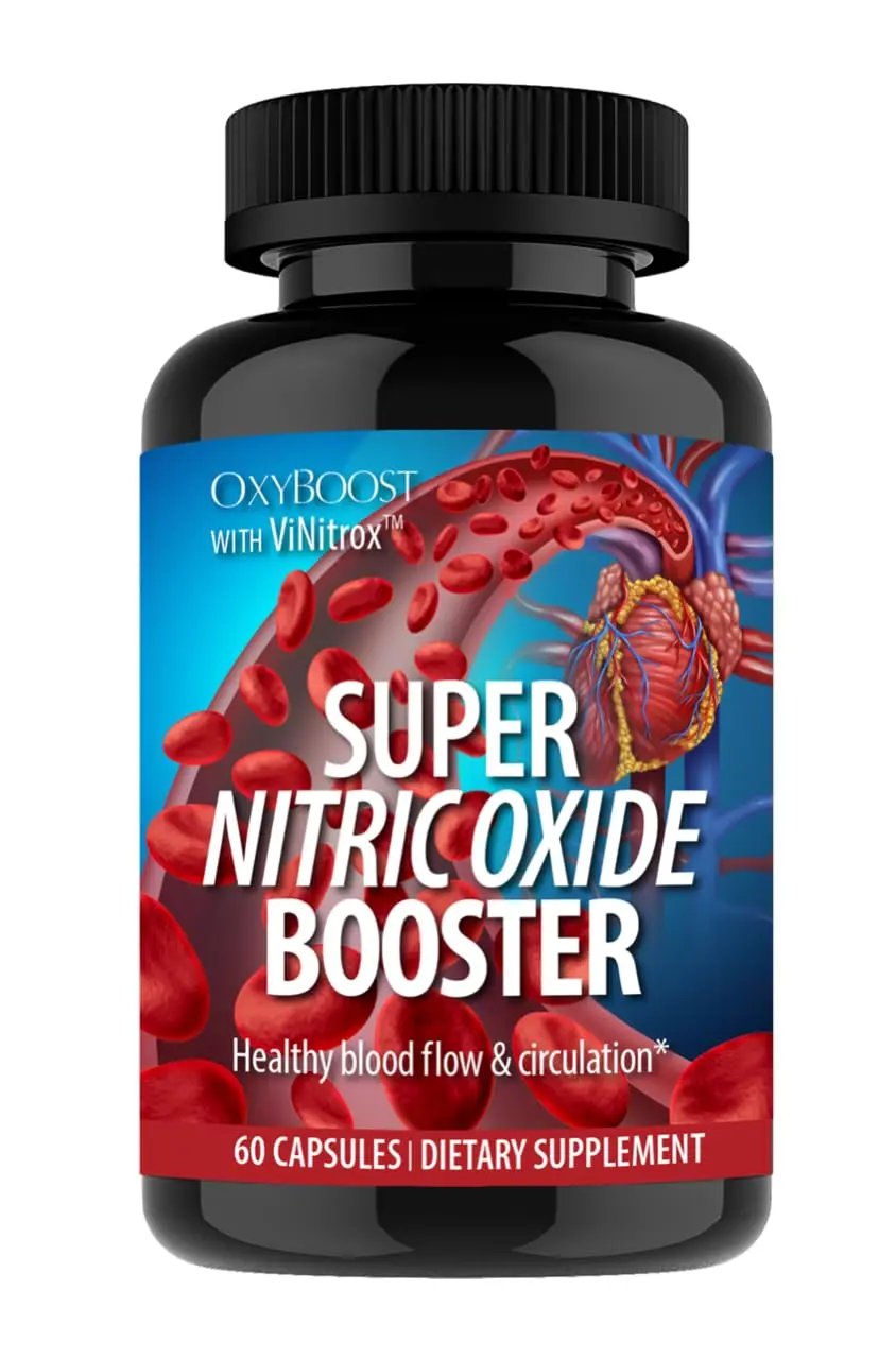 OxyBoost - Nitric Oxide Supplement (1 Bottle - 30 Servings)