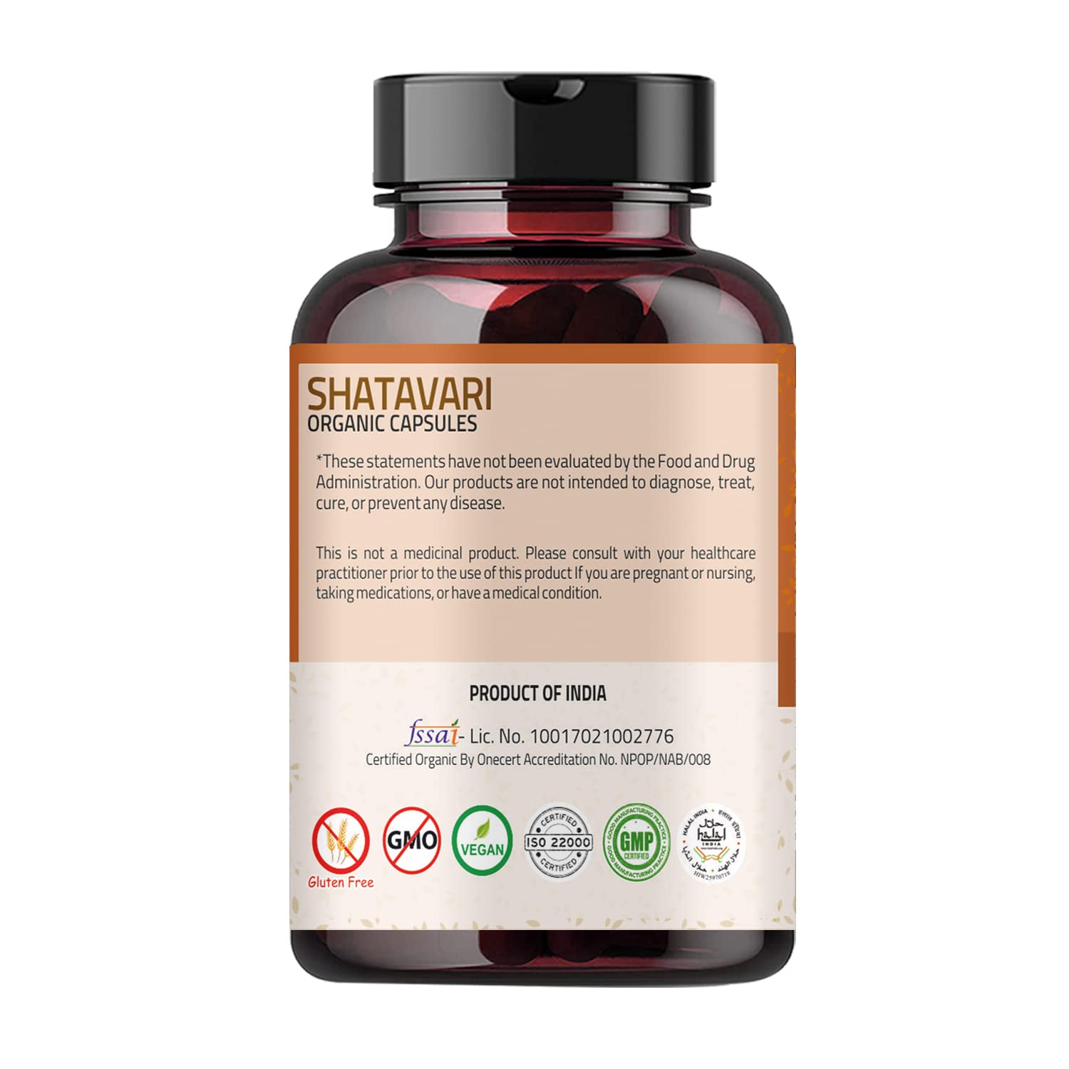 Ireya Ayurveda Shatavari Capsules (90 Capsjules) 1000 mg Organic Shatavari Capsules Lactation