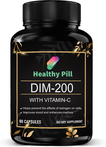 DIM Supplement 200 mg | Estrogen Balance for Women & Men | Hormone Balance, Hormonal Acne Supplements