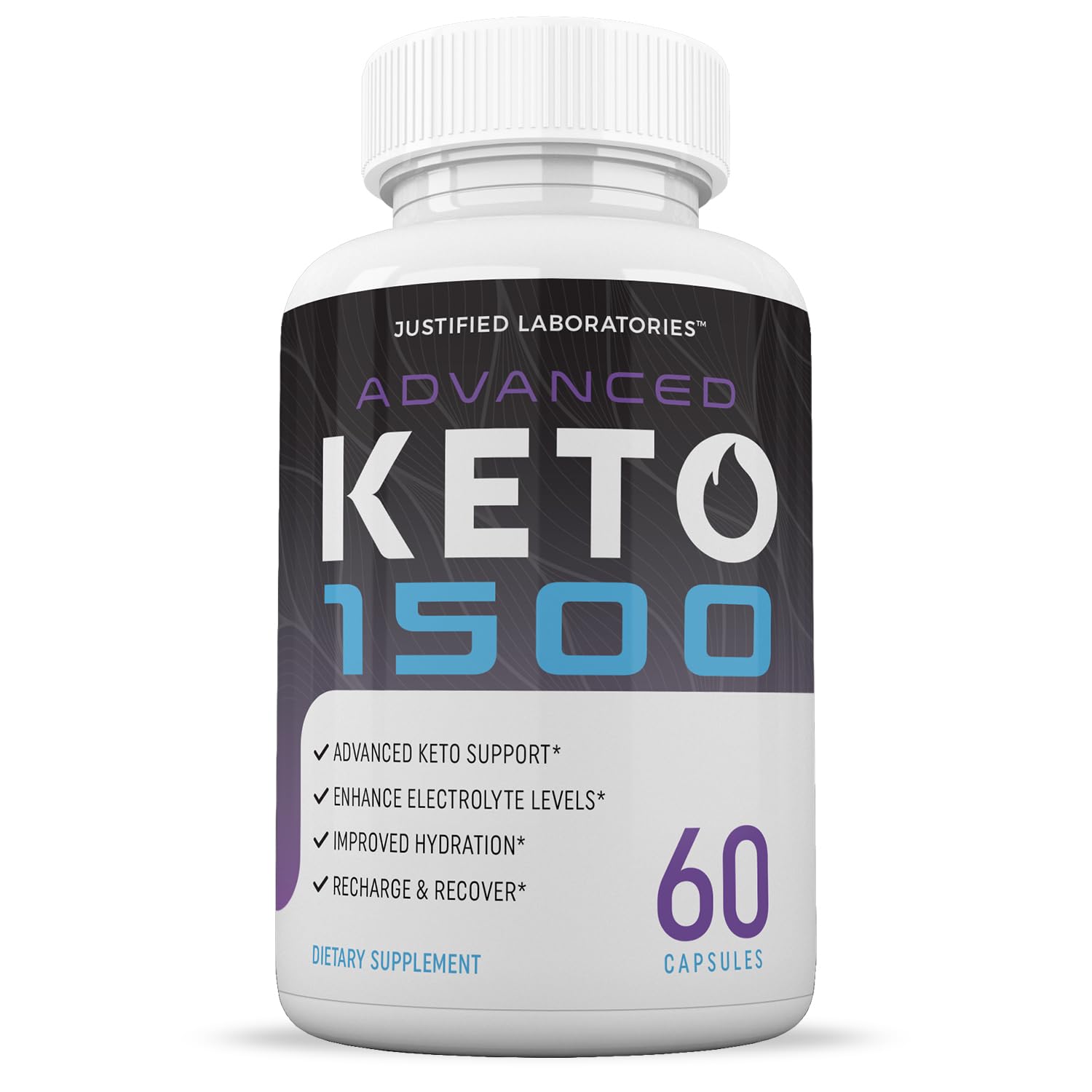 Advanced Keto 1500 Keto Pills 1275MG New & Improved Formula Contains Apple Cider Justified Laboratories