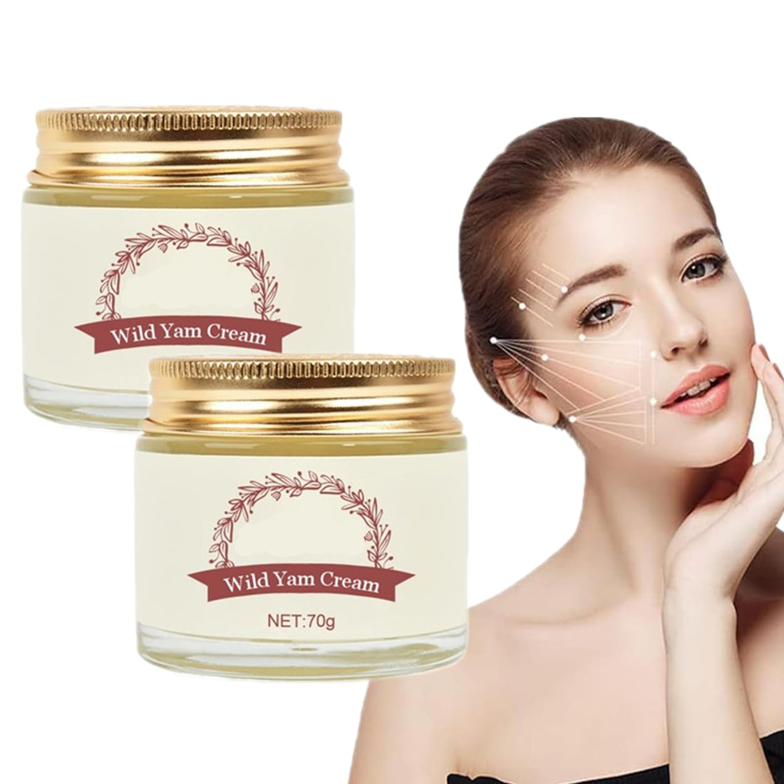 Wild Yam Cream Organic Australia, Annas Wild Yam Cream for Women Hormone Balance Promoting