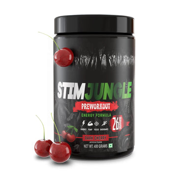 STIMJungle Essential Preworkout •Insane Energy •6G L-Citrulline •3G Beta Alanine