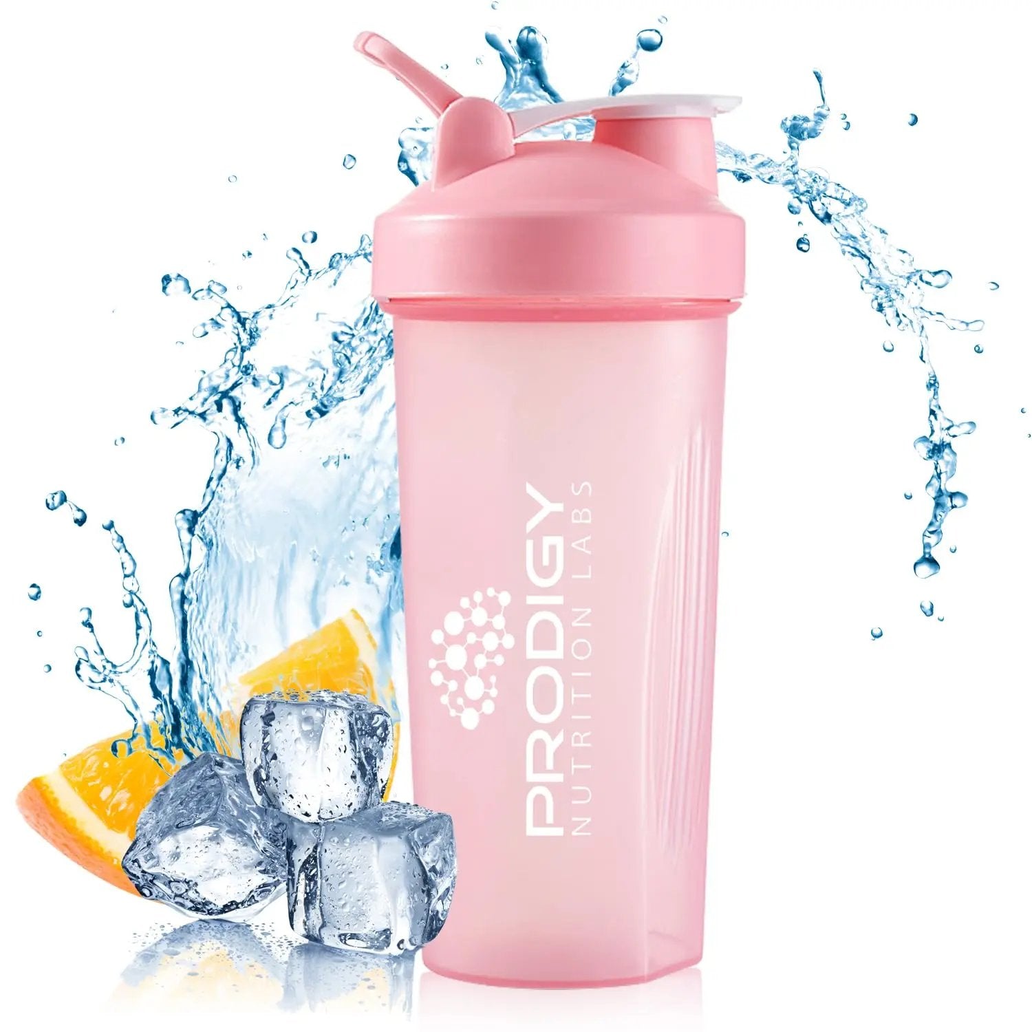 Protein Shaker 20oz Large Shaker Bottle Perfect for Workout Supplements, Protein powder