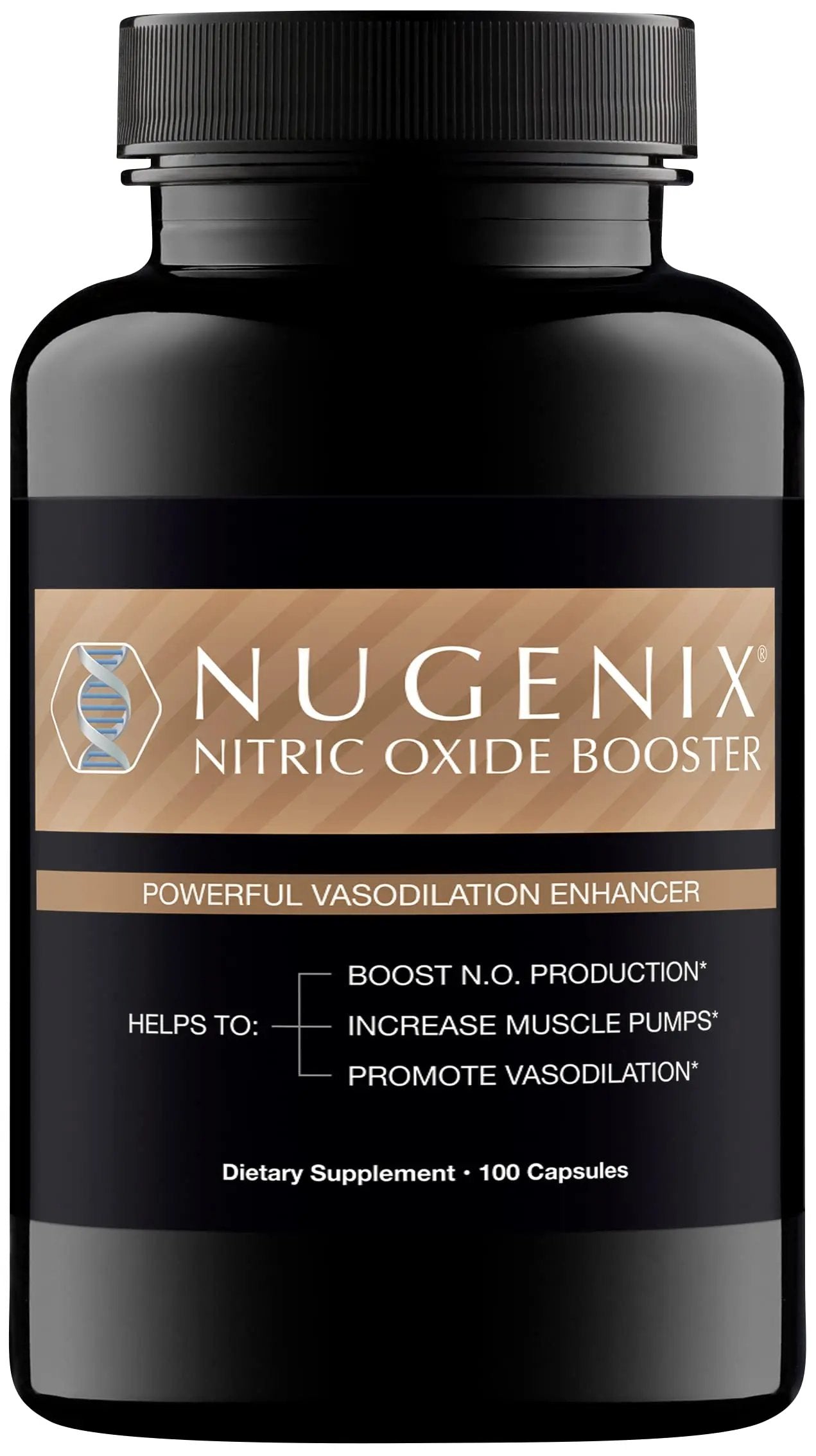 Nugenix Nitric Oxide Booster Horny Goat Weed Supplements Bundle