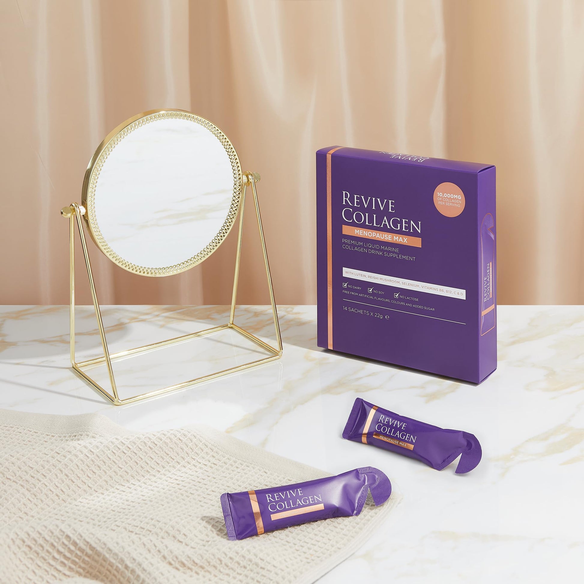 Revive Collagen Premium Menopause Range - Hydrolysed Liquid Marine Collagen Drink Revive Collagen