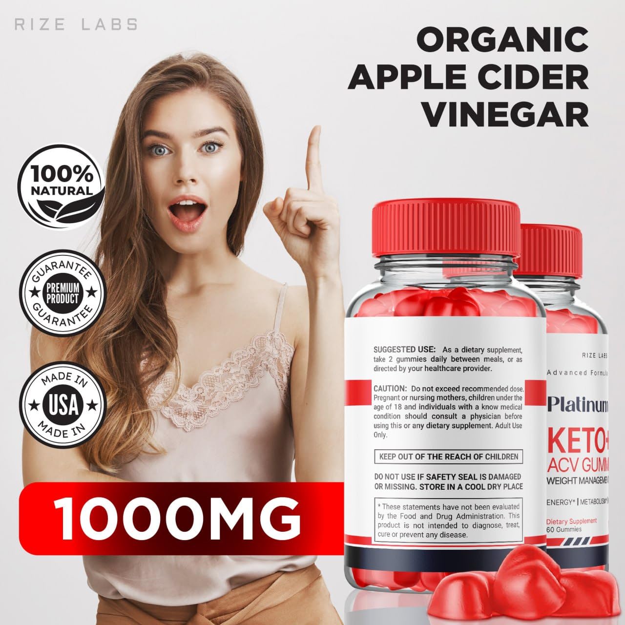 Platinum Keto AVC Gummies, Platinum Keto+ACV Gummies for Advanced Weight Loss rize labs