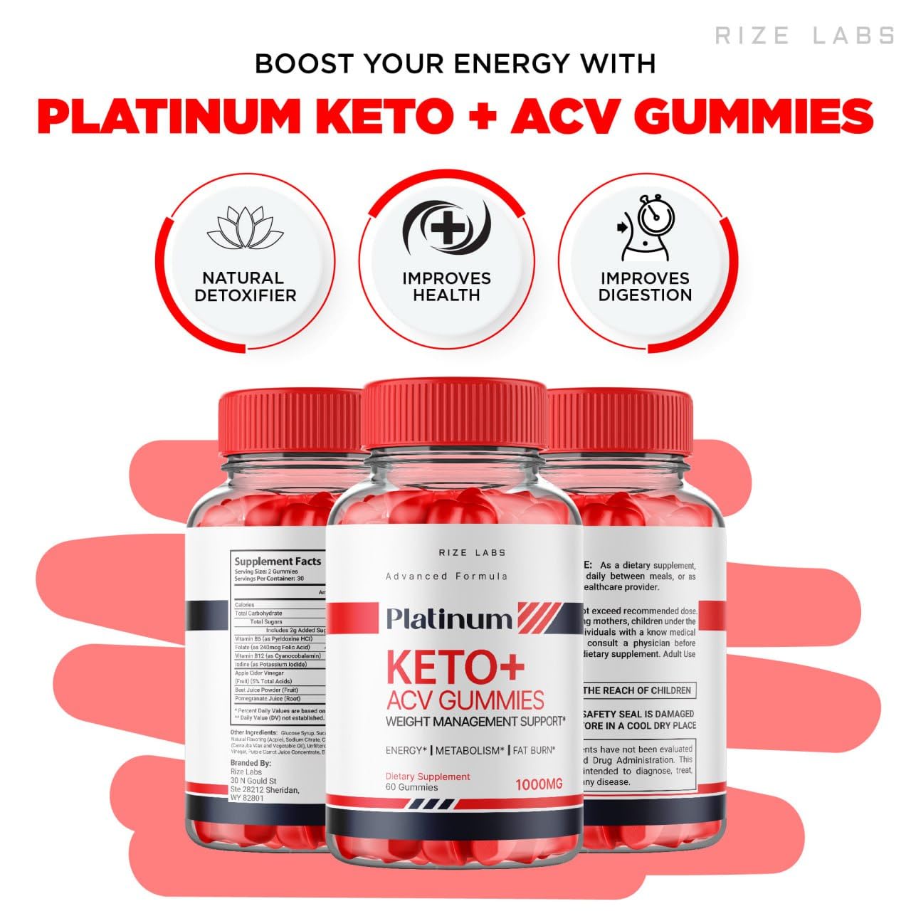 Platinum Keto AVC Gummies, Platinum Keto+ACV Gummies for Advanced Weight Loss rize labs
