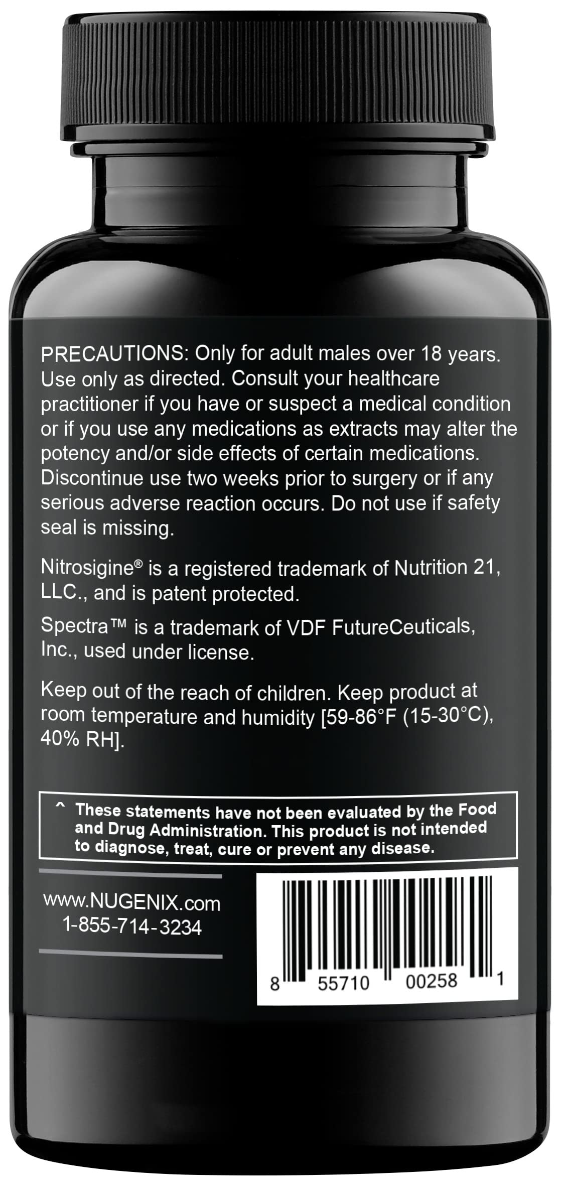 Nugenix Sexual Vitality Booster - Ultra Premium Performance Amplifier for Men - Nitric Oxide Nugenix