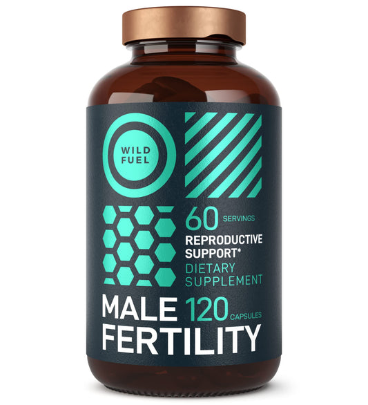 Fertility Supplements For Men Prenatal Vitamin - Maca Root, Ashwagandha, L Arginine