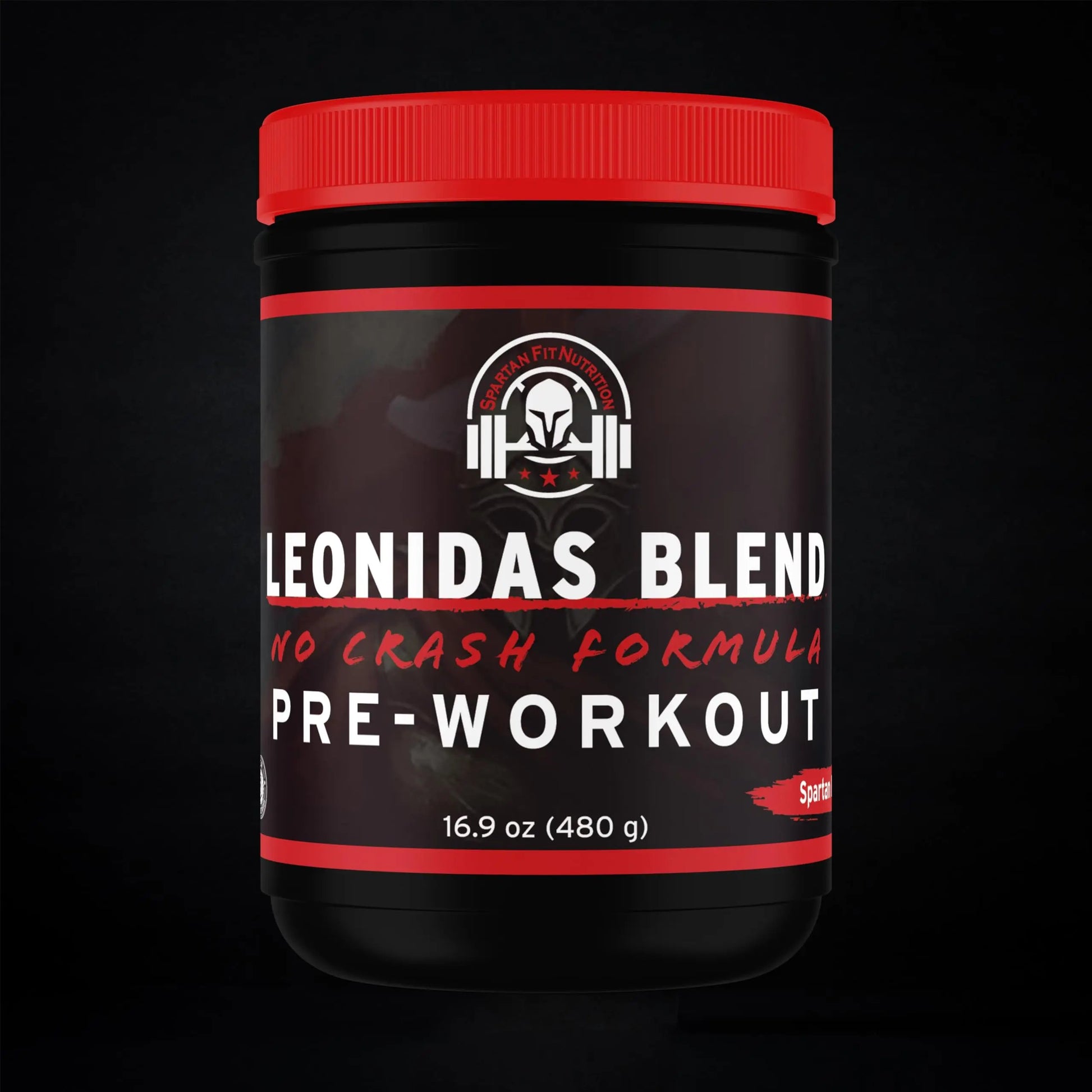 Spartan Fit Nutrition Pre-Workout Powder -Berry Flavor with Full Serving of Creatine +310mg Caffeine Including Brazilian Superfood Guarana - Ashwagandha, & Phosphatidylserine | 30 Servings