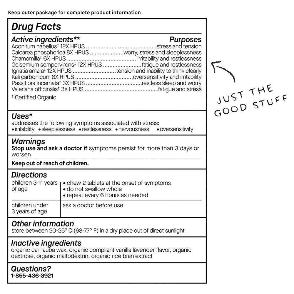 Genexa Kid's Calm Keeper Stress Relief for Kids | Relaxation Aid for Children - Certified Genexa