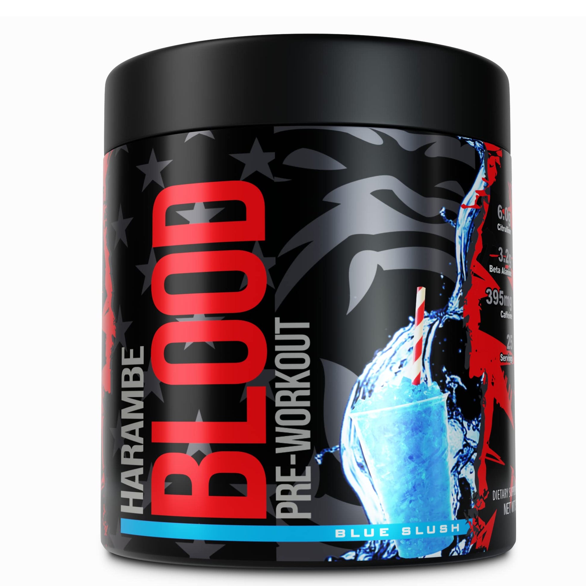 Harambe Blood ✮ Extreme Preworkout Supplement for Men & Women ✮ Strong Pre Workout