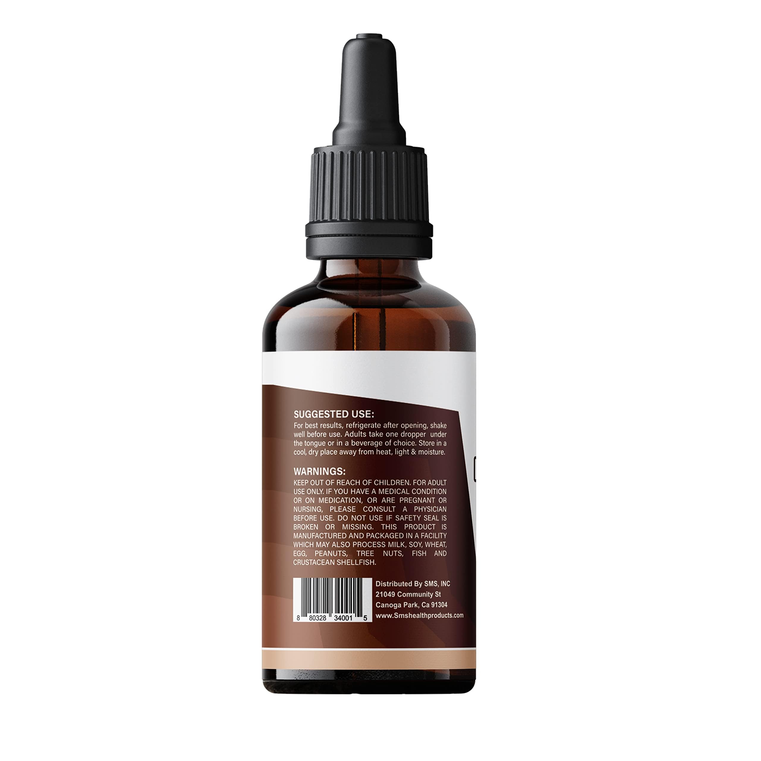 Lion's Mane Mushroom Drops Supplement, Lions Mane Tincture, Natural