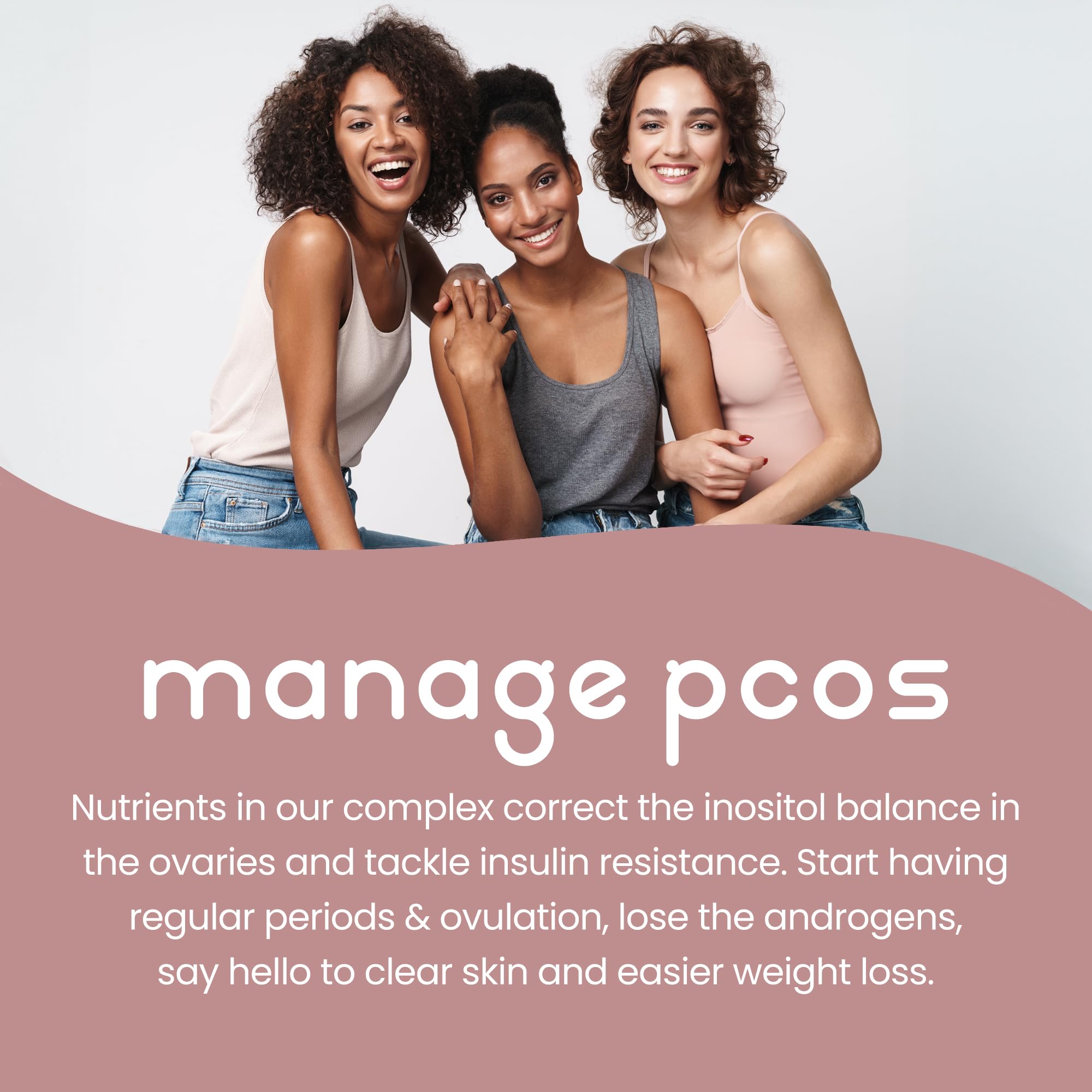 Myo and D-Chiro Inositol Complex - 4000mg per 4 Tablets - 120 Tablets (30 Day Supply) VitaBright