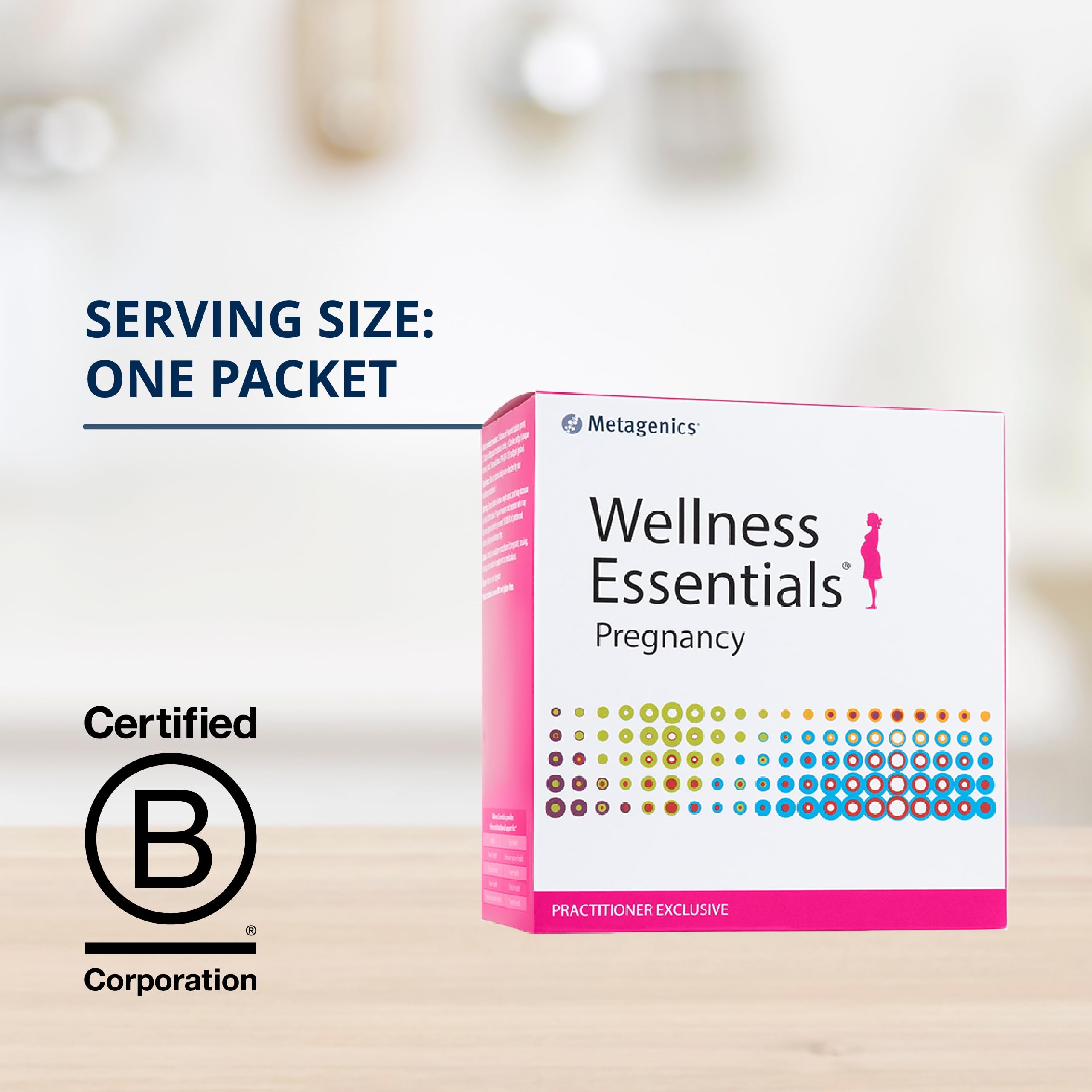 Metagenics Wellness Essentials Pregnancy - Prenatal, Pregnancy & Nursing Support