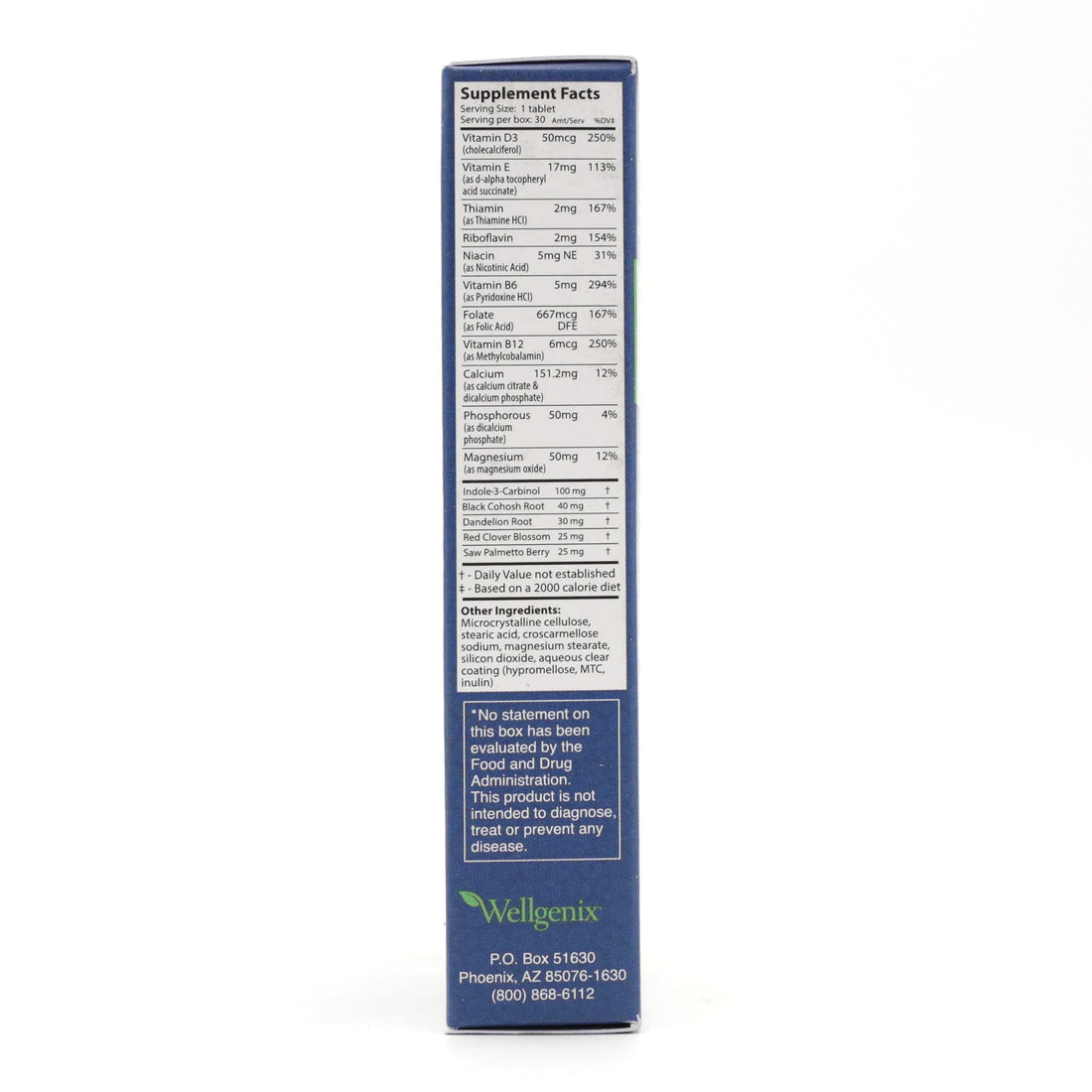 Wellgenix Menocet Plus Menopause Support - All-in-One Menopause Supplement - Daily Relief Feminine