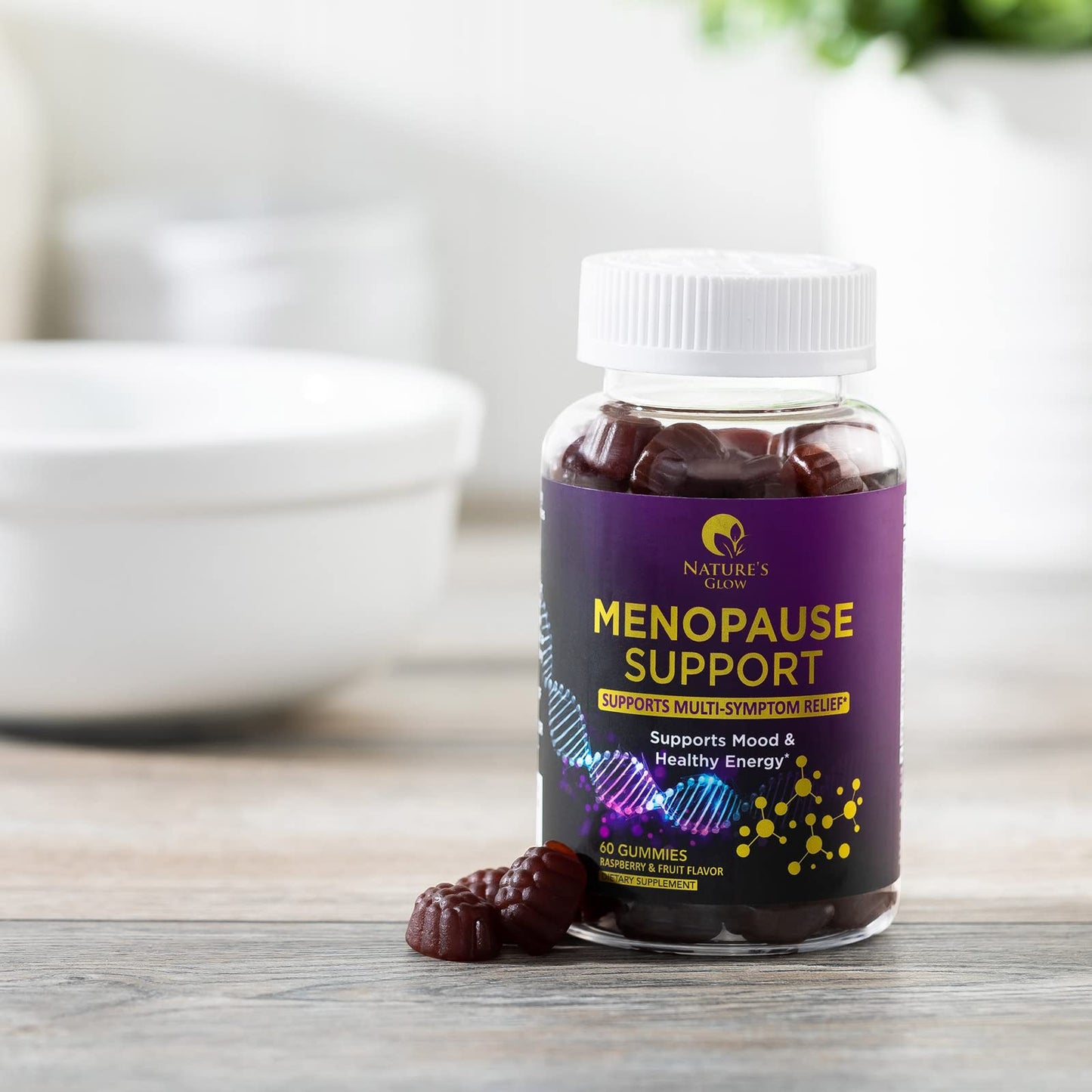 Menopause Support Supplement for Women - Multi Benefit Menopause Relief Vitamin Gummy