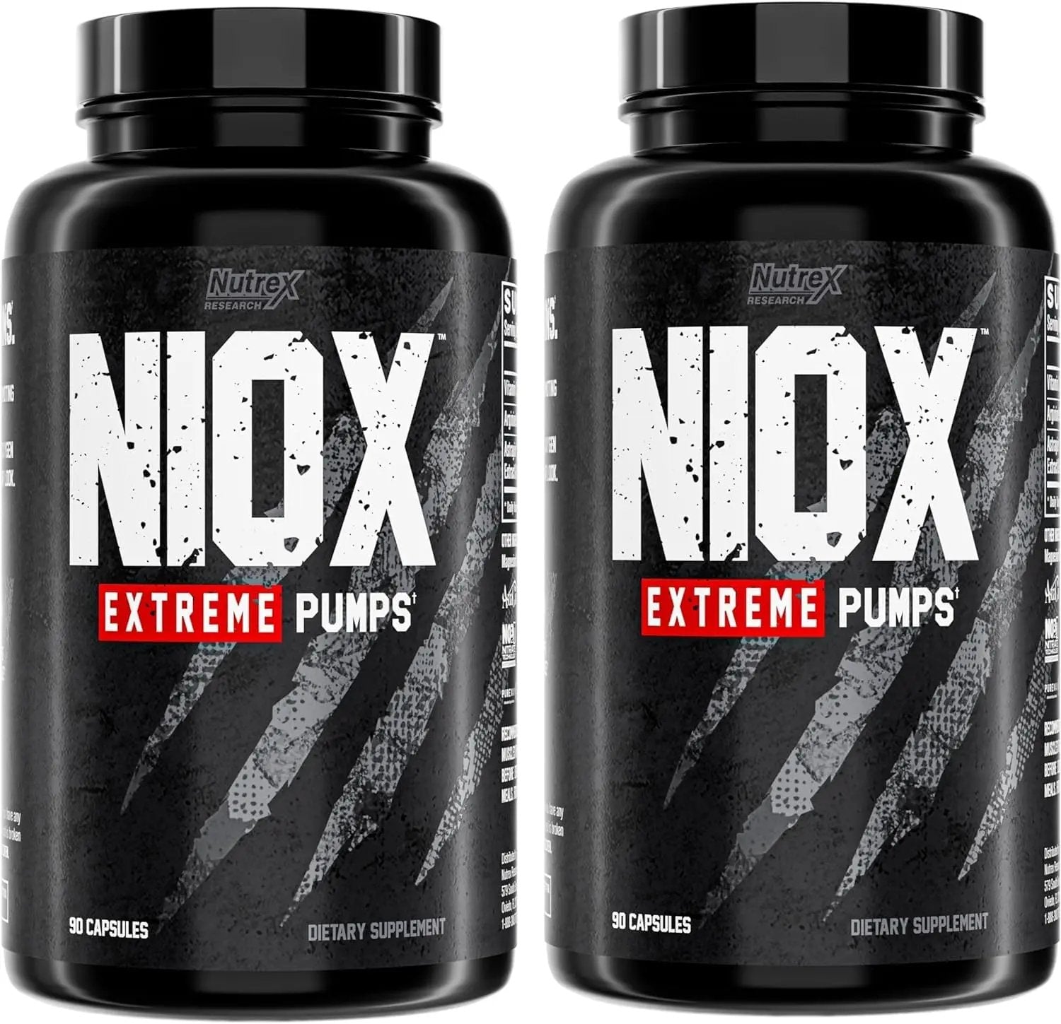 Nutrex Research NIOX Extreme Pumps - 180-Count Pre-Workout Pump Supplement