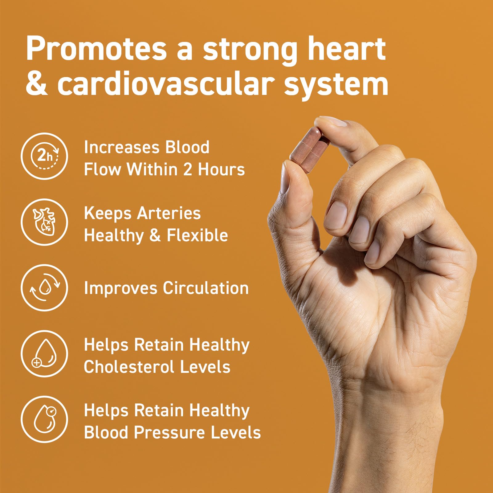 CocoaVia Cardio Health Supplement, 30 Day, 500mg Cocoa Flavanols, Support Heart Health CocoaVia