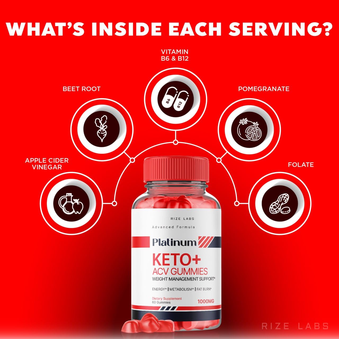 Platinum Keto AVC Gummies, Platinum Keto+ACV Gummies for Advanced Weight Loss rize labs