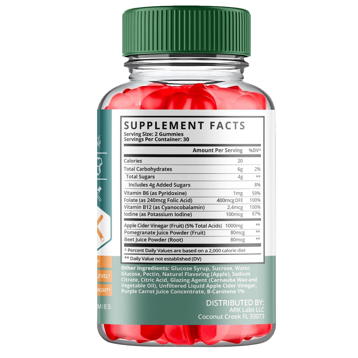 (2 Pack) Clear Factor Gummies, Clear Factor ACV Gummies, Clear Factor Gummy, Clear Factor