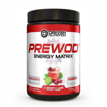 Driven PREWOD Energy Matrix, 50 Servings - Pre-Workout Supplement with Caffeine