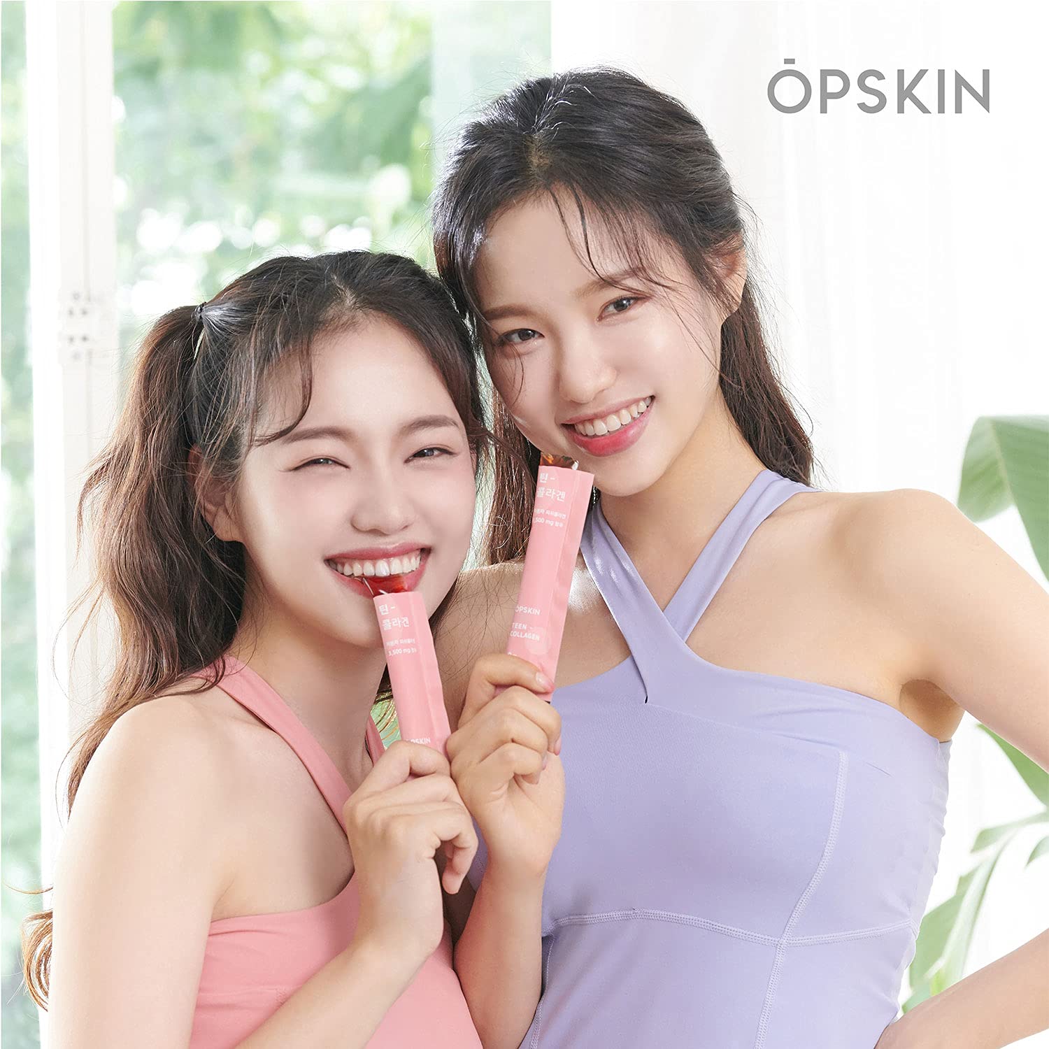 OPSKIN Teen Collagen 14 Pieces, Hydrolysed Marine Collagen Jelly, Grapefruit Flavour Gummy Sticks OPSKIN