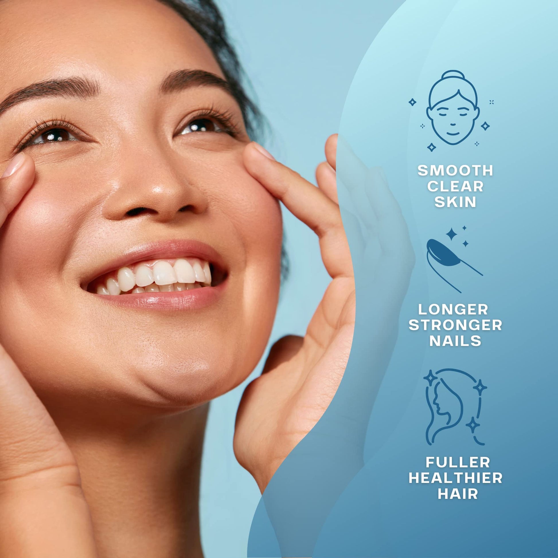 CORREXIKO Marine Collagen Pills, High Strength 2200mg Anti-Ageing Tablets CORREXIKO