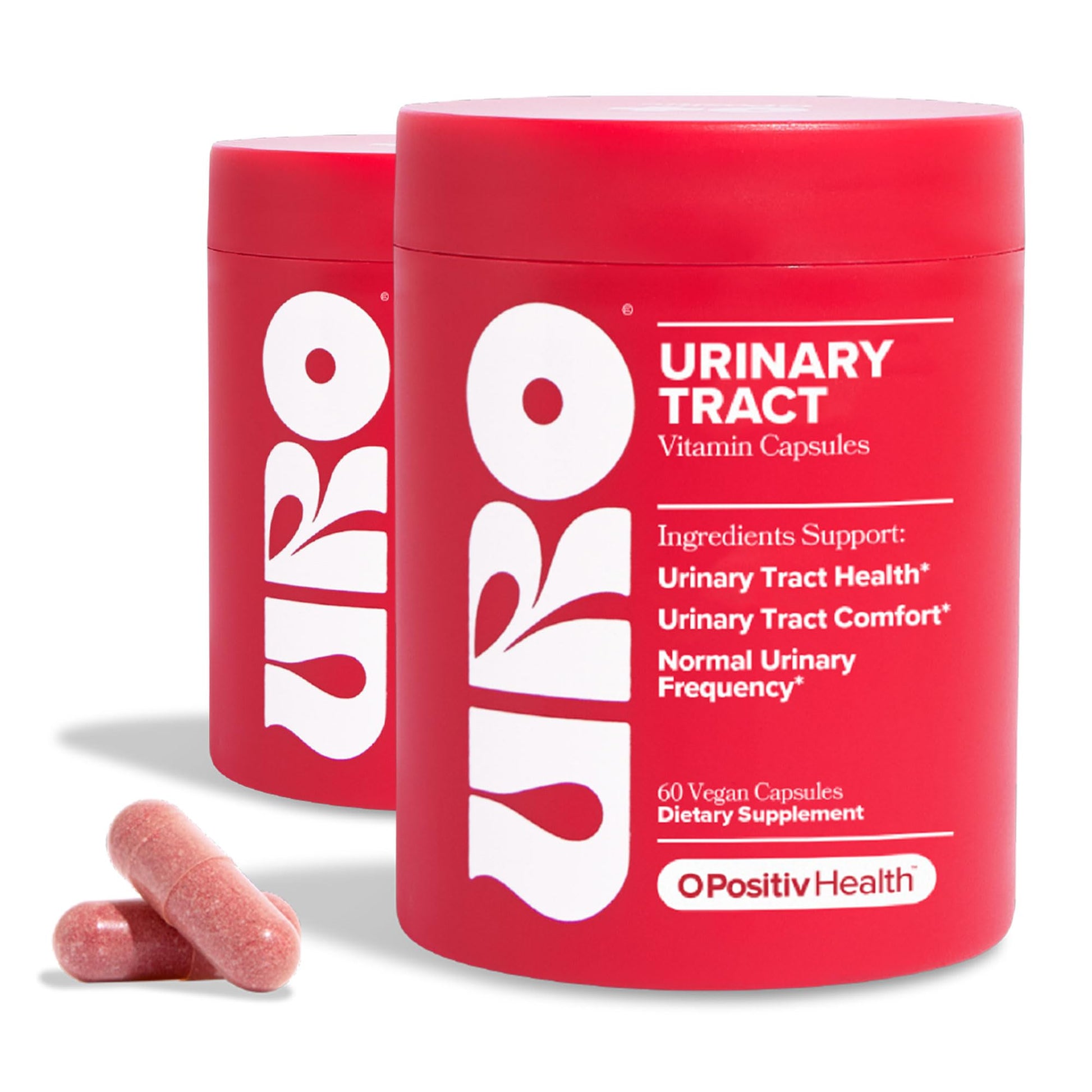URO Urinary Tract Health Supplement for Women, 60 Count (Pack of 2) - Urinary Support